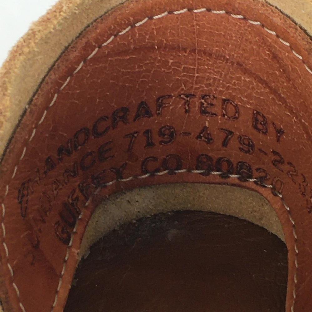 Handmade Leather Slip On Loafer Shoes by Sundance Leather Co. Colorado - Picture 5 of 11